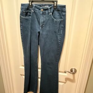 Elegant Blue Flare Women's Jeans